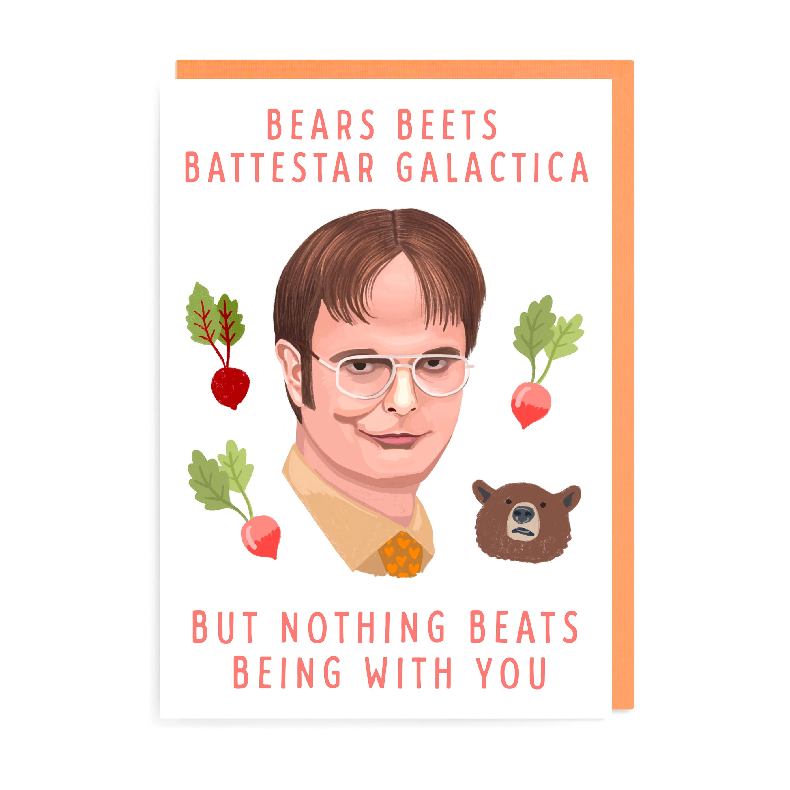 Dwight Schrute Greetings Card Indie Makers 