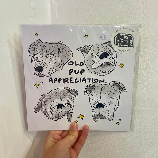 Old Pup Appreciation - Print