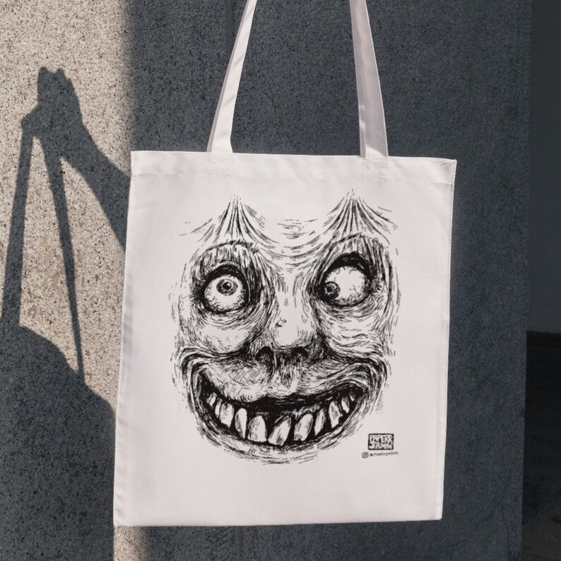 Hangface - Natural Colour Tote Bag