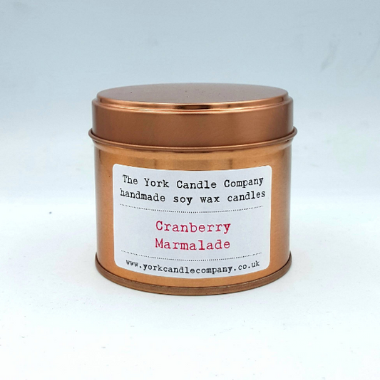 LIMITED EDITION Cranberry Marmalade Soy Wax Candle