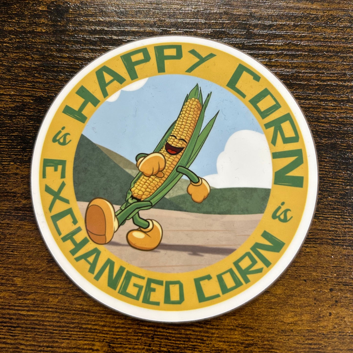 Corn Lad Coaster