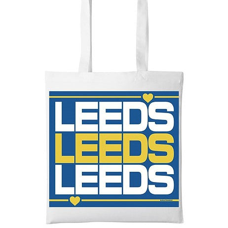 LEEDS LEEDS LEEDS - Natural Colour Tote Bag