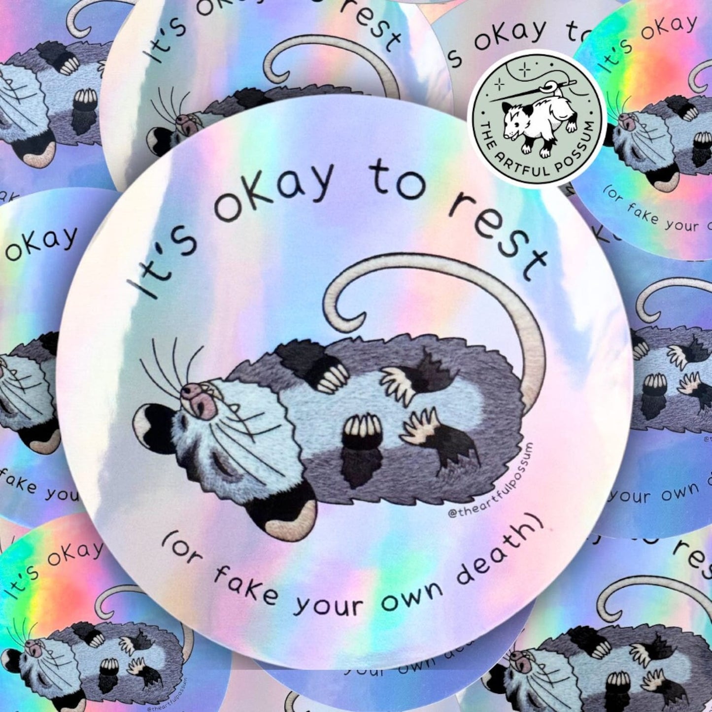 Rest Play Dead - Sticker