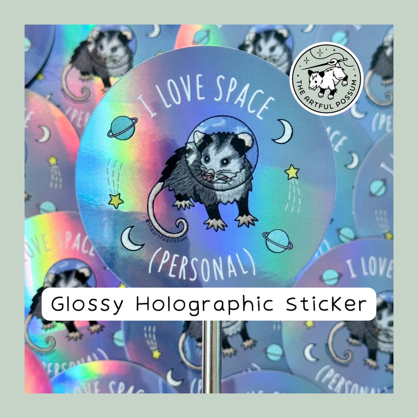 I Love Space - Sticker