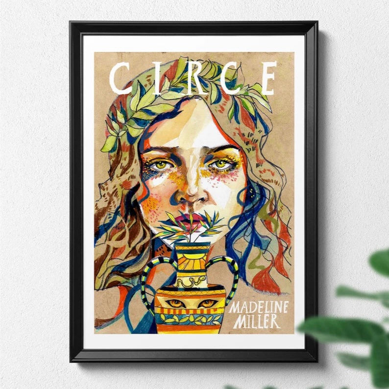 Greek Goddess of Enchantment, 'Circe' Illustration - A4