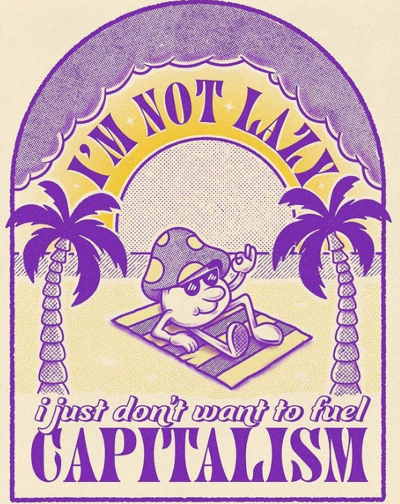 I'm Not Lazy - A4 Print