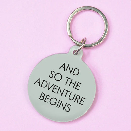 And So The Adventure Begins - Keyring